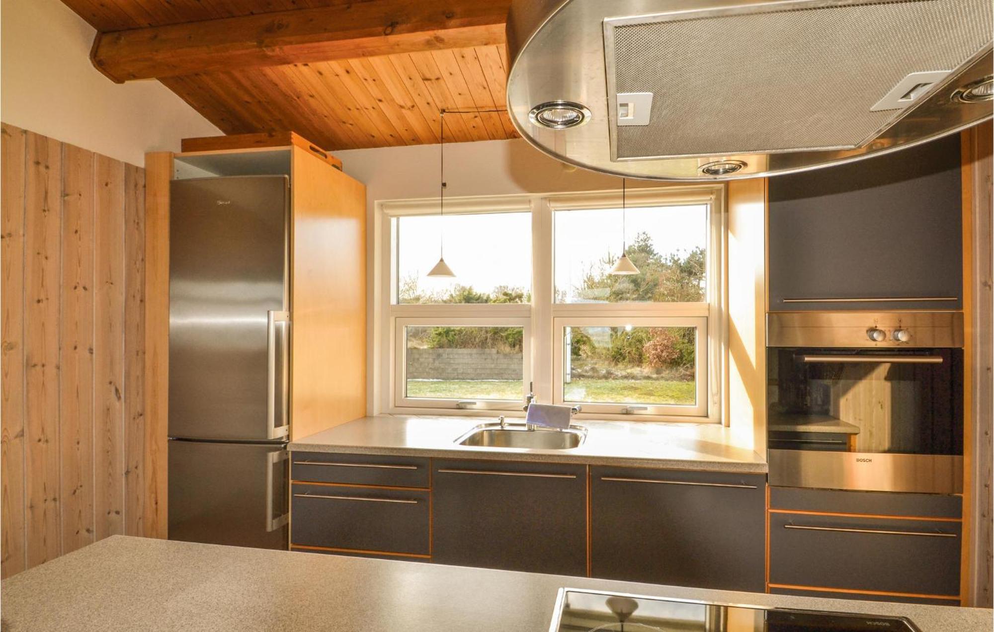Amazing Home In Orsted With Kitchen Exterior photo