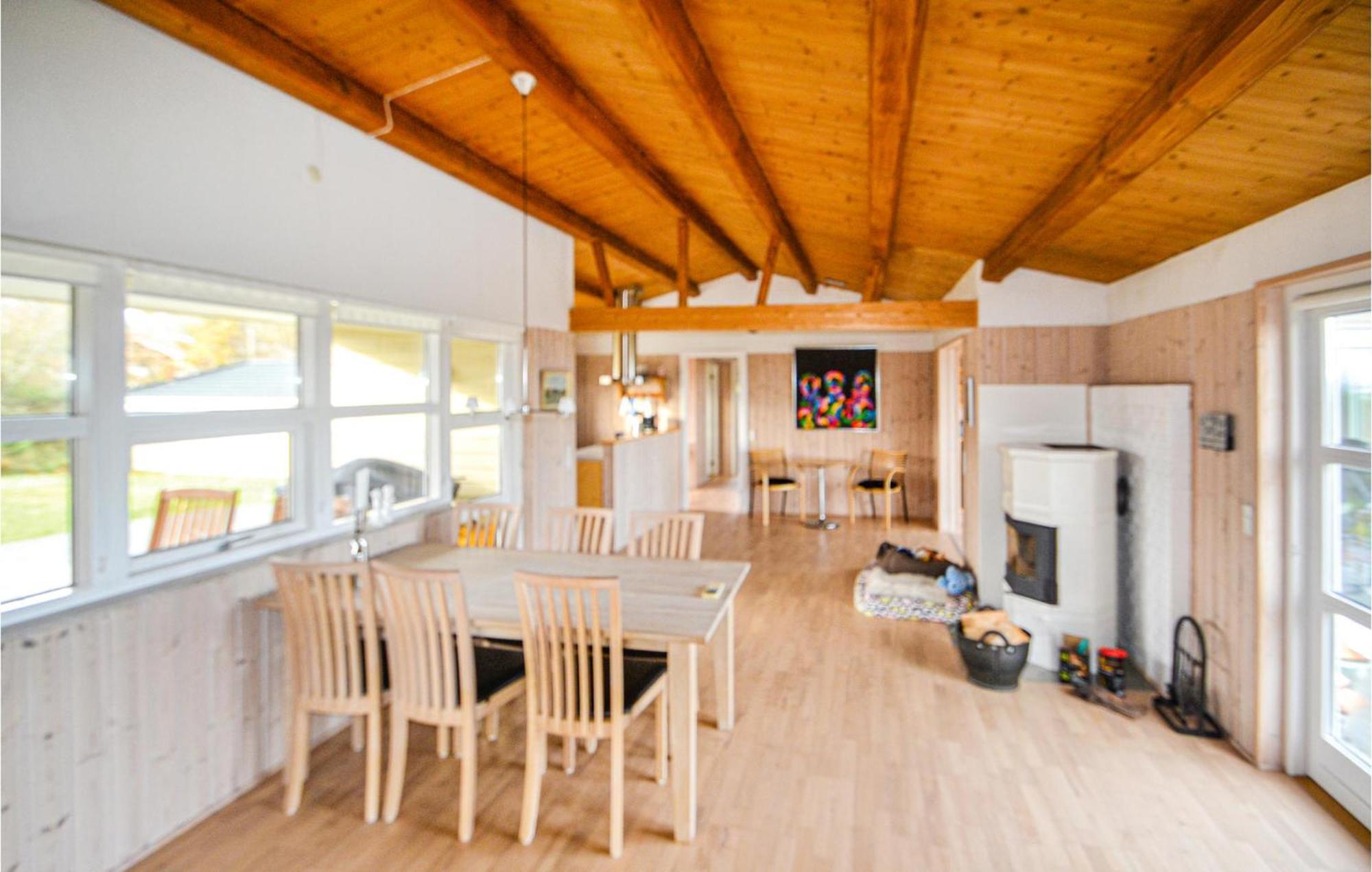 Amazing Home In Orsted With Kitchen Exterior photo