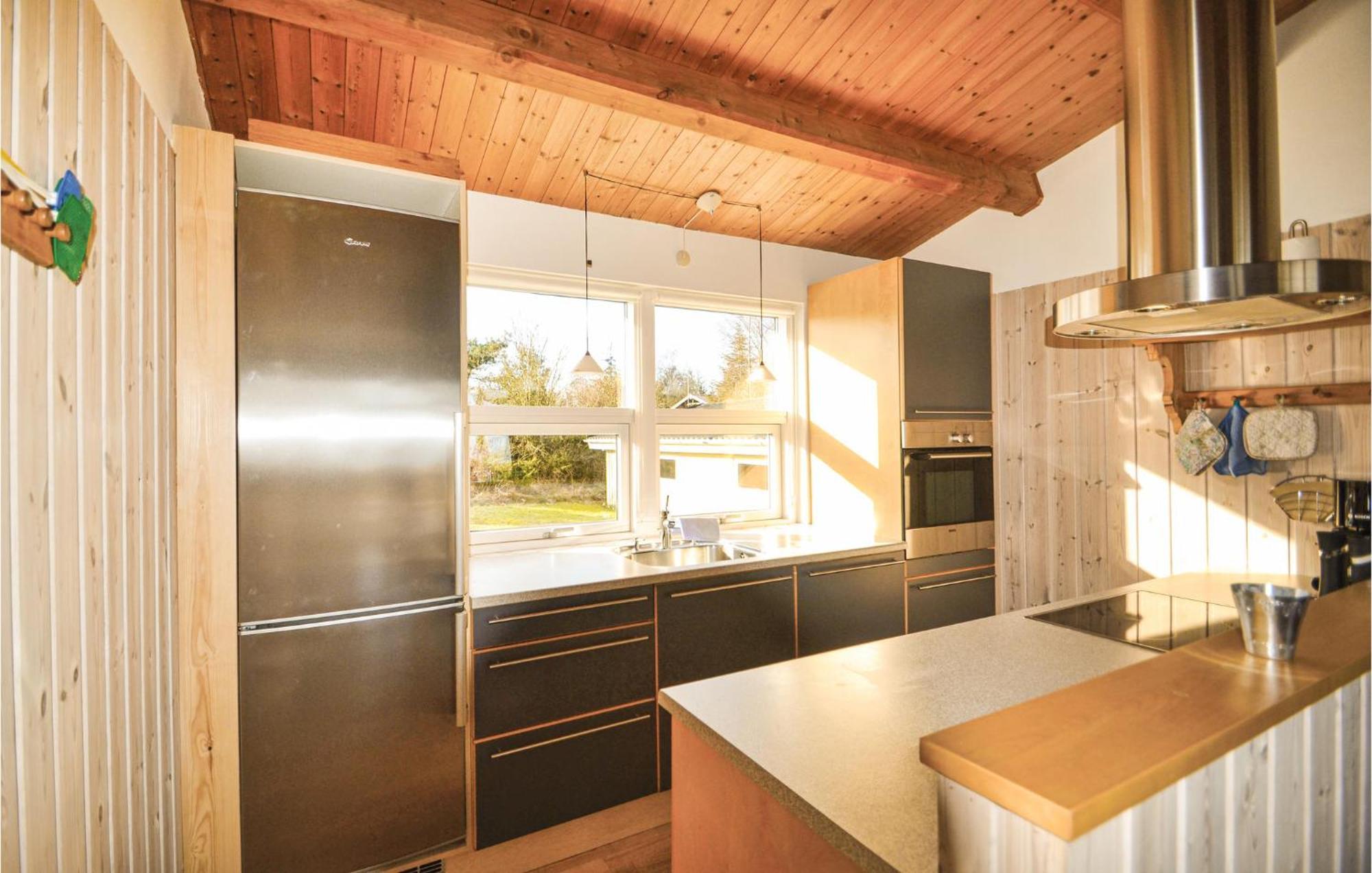 Amazing Home In Orsted With Kitchen Exterior photo